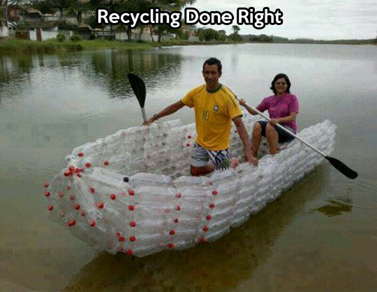 Recycling done right.