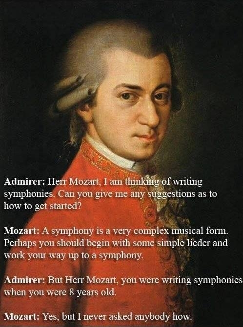 How do I write a symphony?