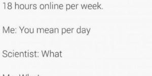 The Average Person Spends 18 Hours Online…