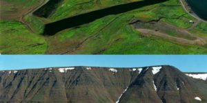 The Icelandic village of Flateyri has an ‘avalanche dam’ for protection