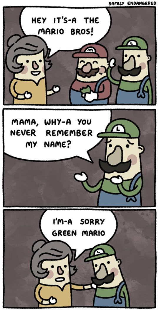 Just Luigi problems