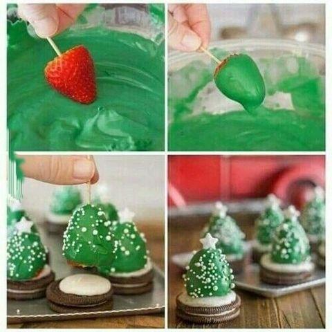 Cute little christmas trees. :)