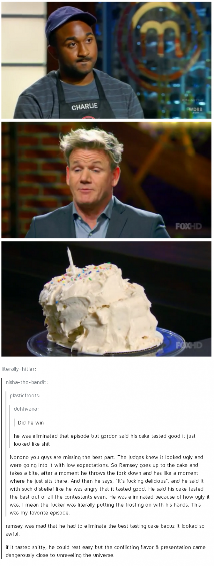 The cake saga