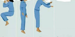 Sleeping positions.