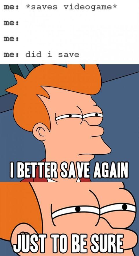 Saving in games