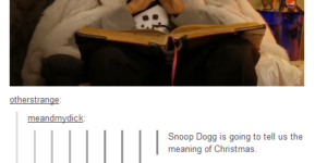 Snoop Dogg tells a Christmas story