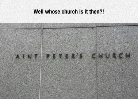 Well Whose Church Is It Then?