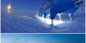 Merry Christmas from the Halley Antarctic Research Station