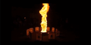 Homemade Fire Tornado