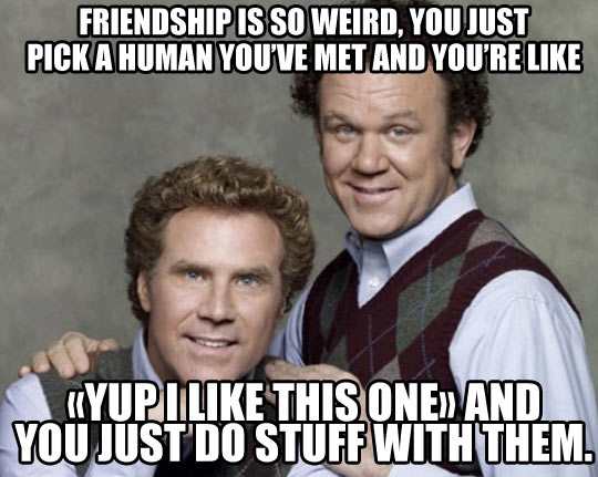 Friendships Are Weird