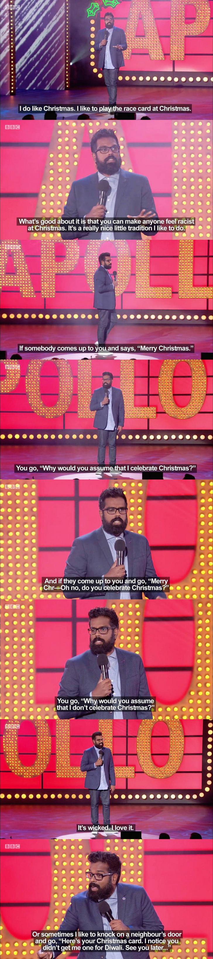 Romesh Ranganathan on Christmas