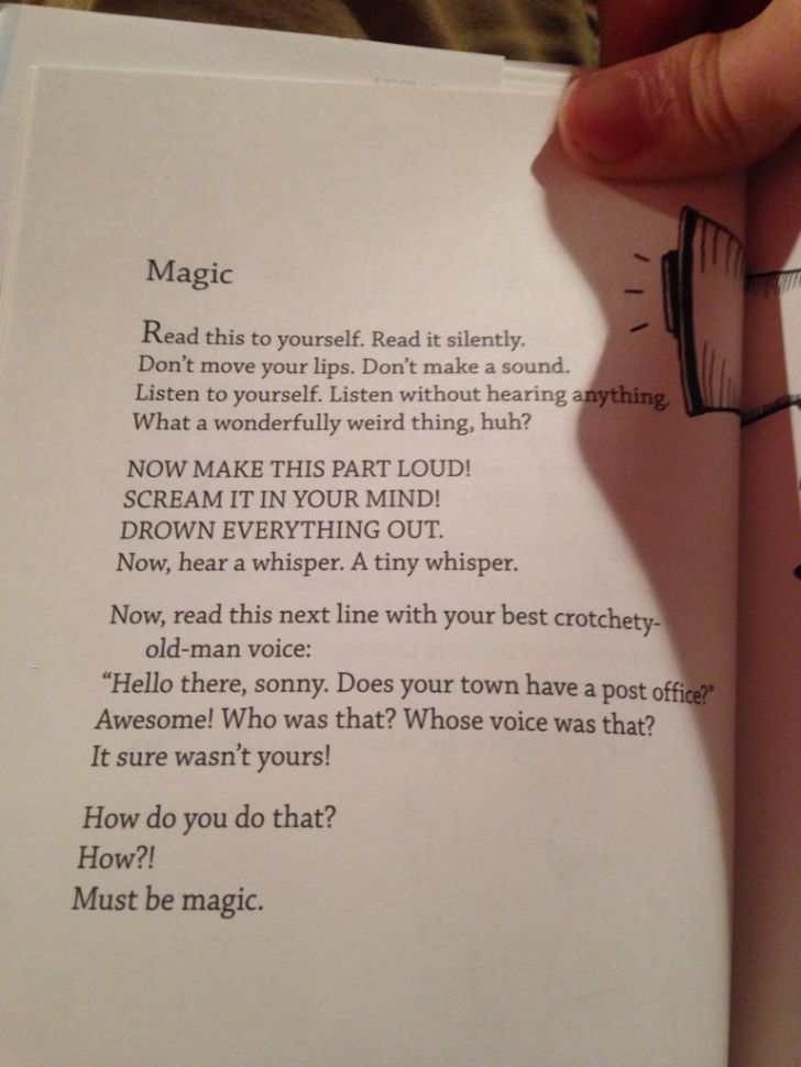 My favorite poem in Bo Burnham's book 