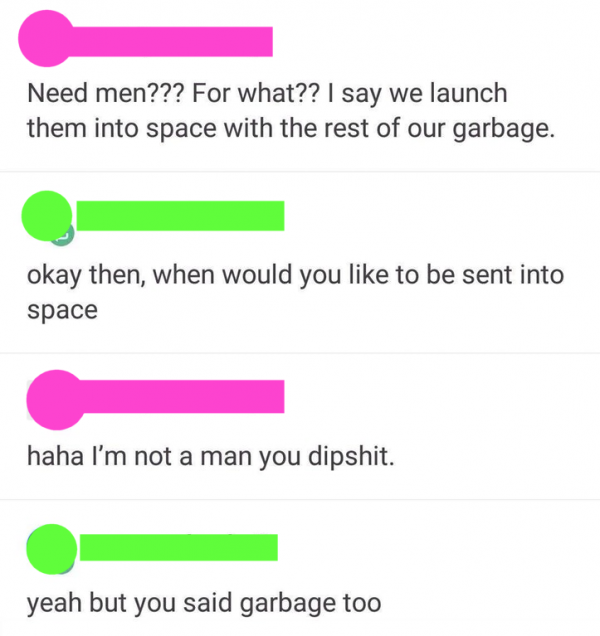 Take out the garbage