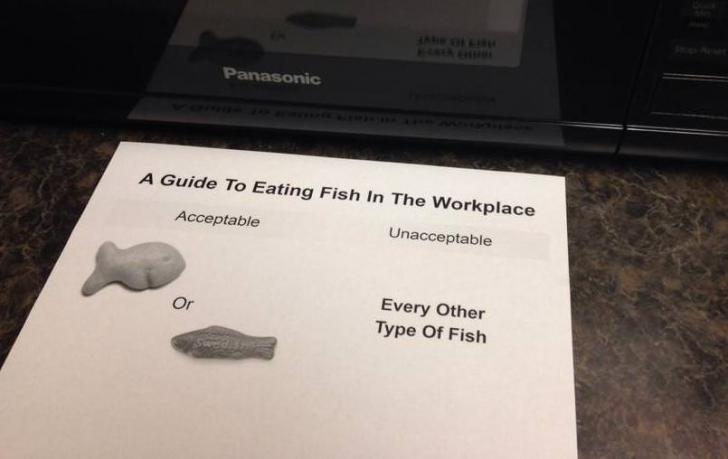 A Guide To Eating Fish In The Workplace