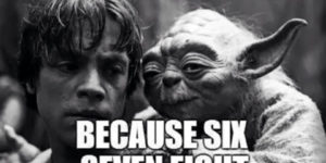 Yoda is good at jokes.