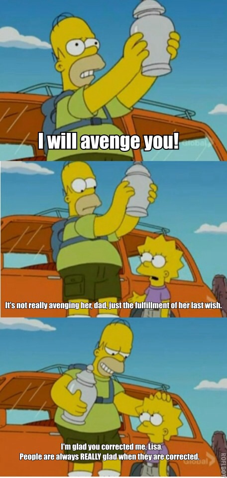 Homer gets it