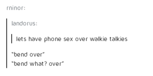 Walkie sex