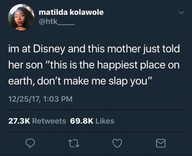 Disney is for the parents, too.