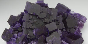 Fluorite- It kind of looks like the night sky.