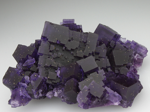 Fluorite- It kind of looks like the night sky.