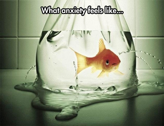 What anxiety feels like.