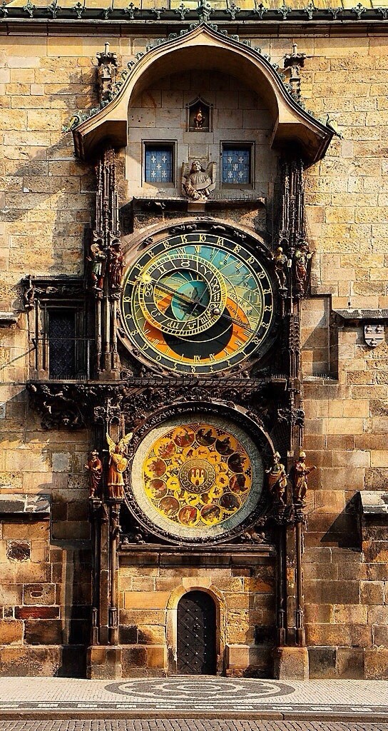 600 year old astronomical clock in Prague