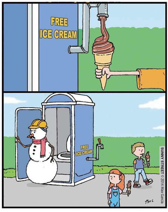 Free ice cream!