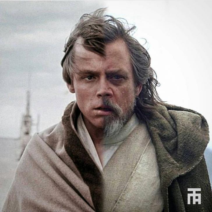 Mark Hamill then and now