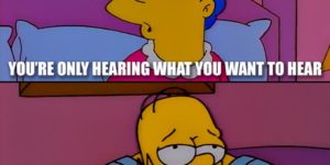 Hearing What You Want to Hear