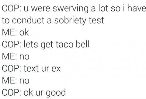 Sober test