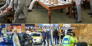 The British:Expectation vs reality