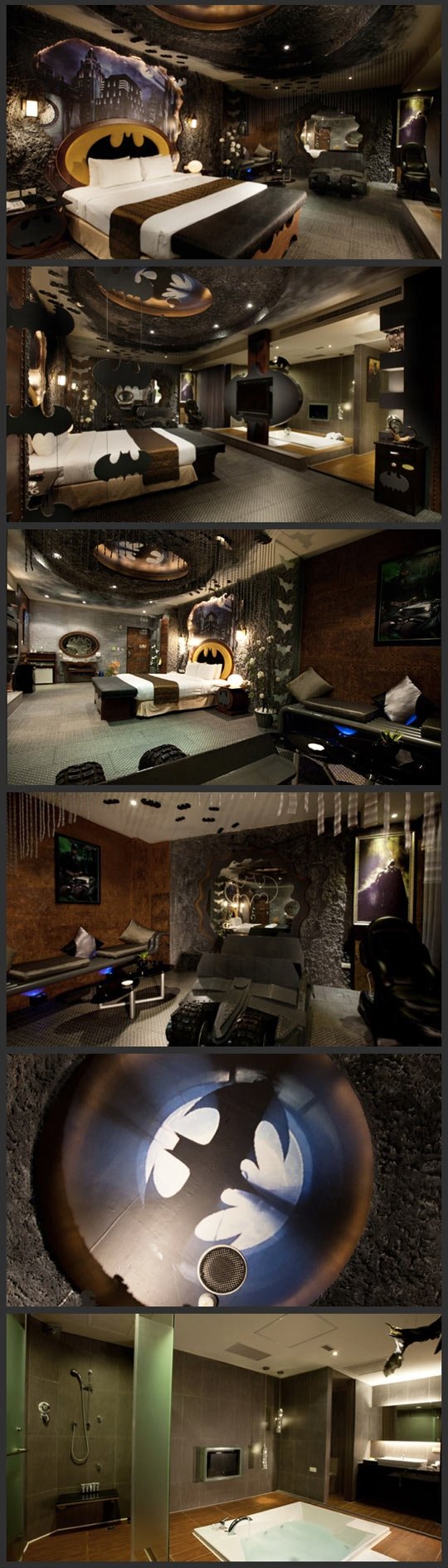 Batman inspired room.