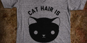 Cat hair.