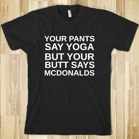 I found your t-shirt. 