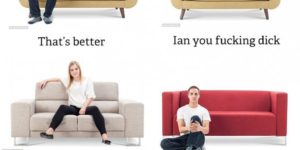 Sofa Sitting Positions