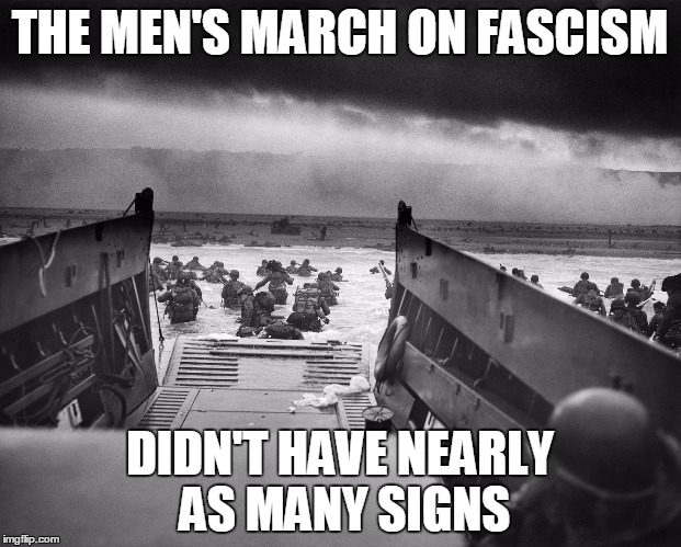 Marching against fascism