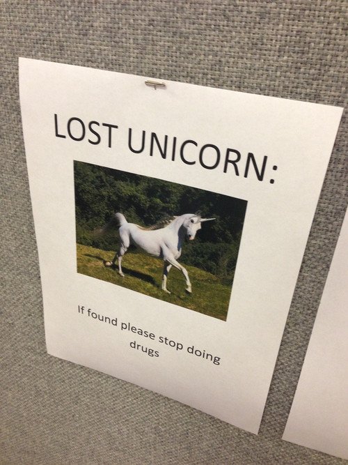 Missing Unicorn.