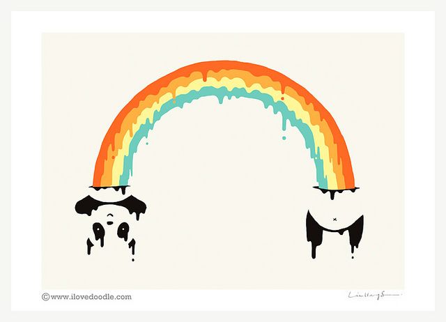 How rainbows are made.