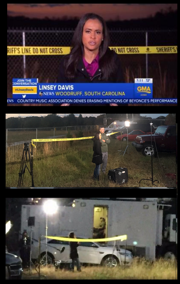 ABC News Caught Faking w/Crime Scene Tape