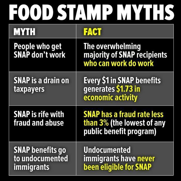 Food stamp myths?