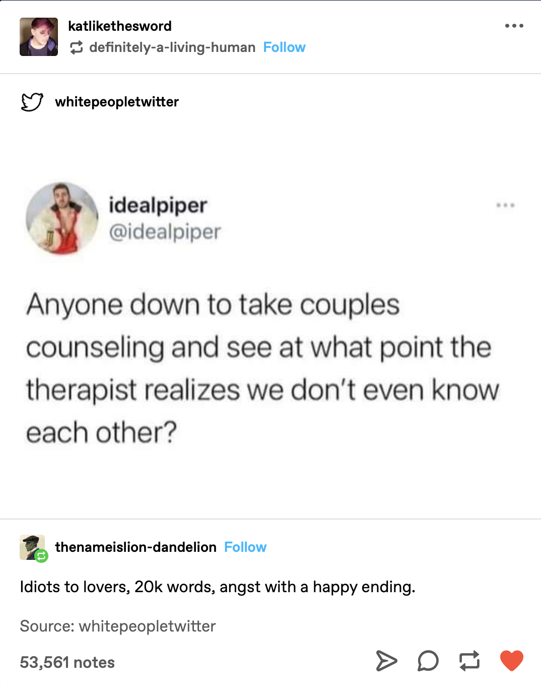 Couples therapy is unhealthy
