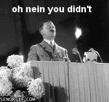 Oh nein you didn't!