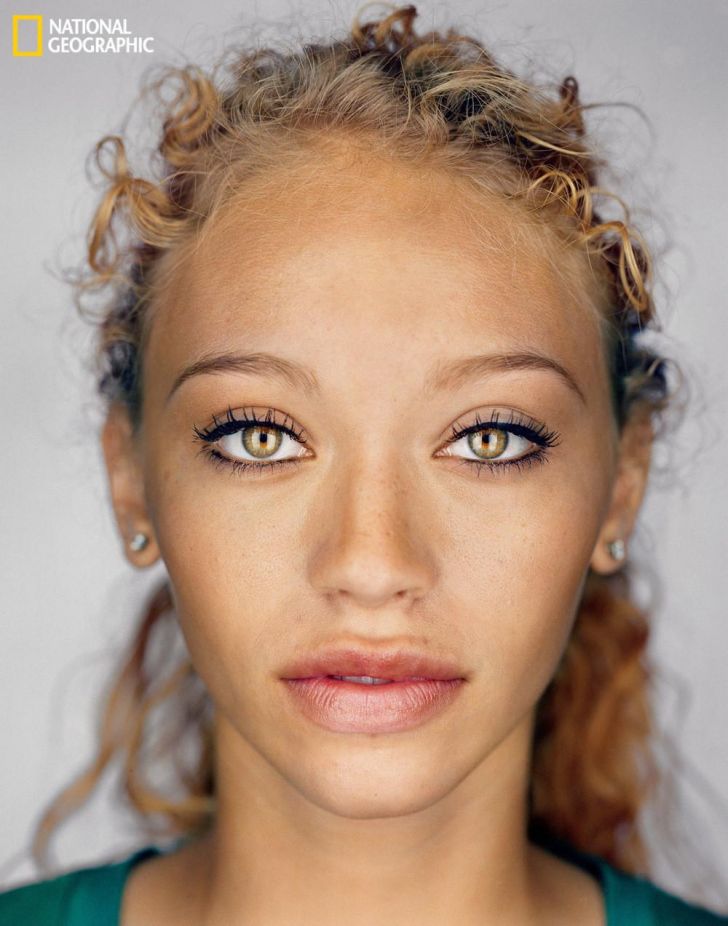 According to National Geographic, this is what the average human will look like in 2050