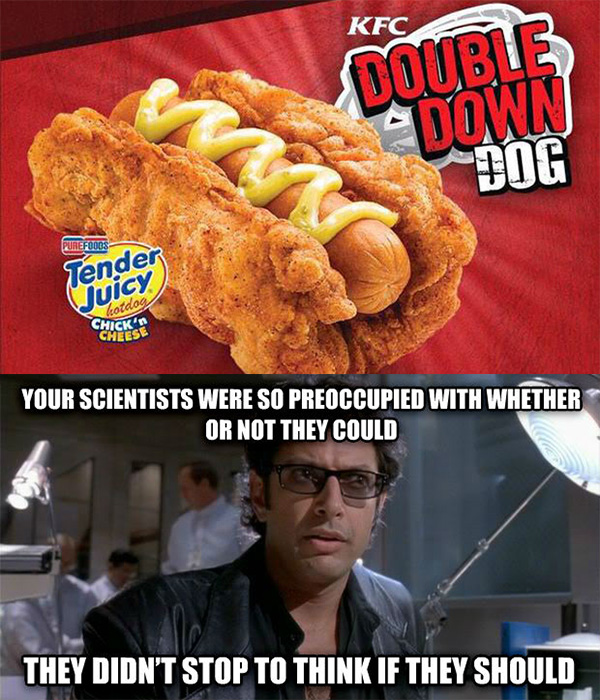 You've gone too far, KFC.