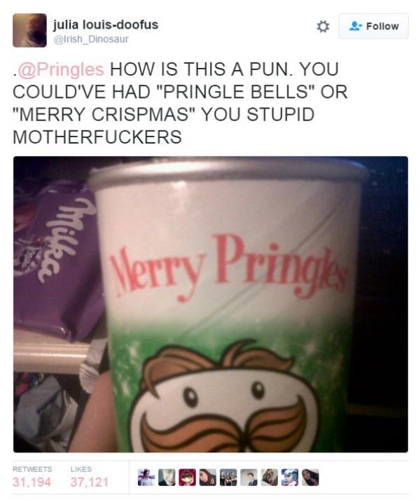 MERRY ANIMALS, YOU FILTHY PRINGLES.