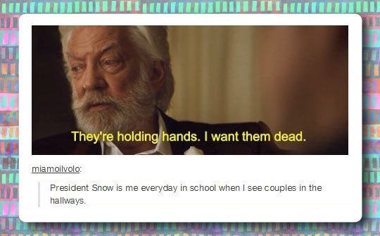 President Snow gets it.