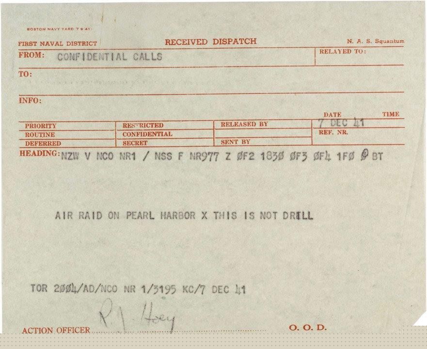 December 7, 1941