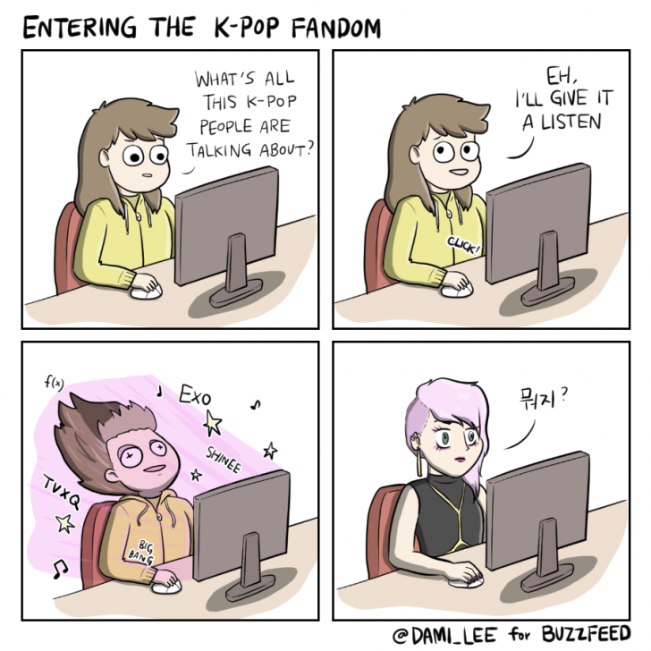 Entering the K-pop Fandom