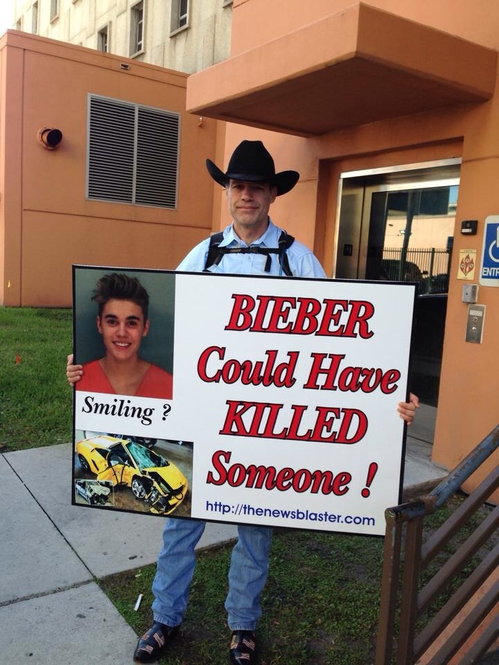 Outside the Miami Criminal Courthouse today