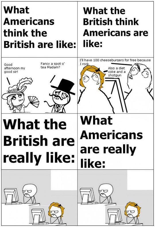 Americans vs Brits